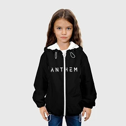 Куртка с капюшоном детская ANTHEM: Black Style, цвет: 3D-белый — фото 2