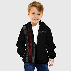 Куртка с капюшоном детская God of War: Black Style, цвет: 3D-черный — фото 2