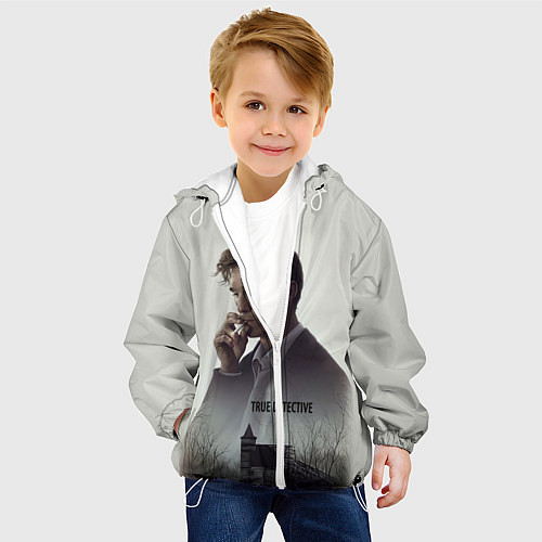 Детская куртка True Detective: Autumn / 3D-Белый – фото 4