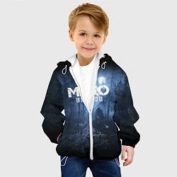 Куртка с капюшоном детская Metro Exodus: Dark Moon, цвет: 3D-белый — фото 2