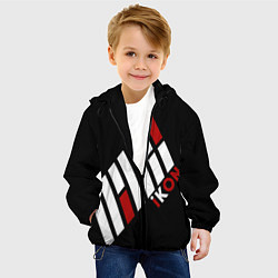 Куртка с капюшоном детская IKON, цвет: 3D-черный — фото 2