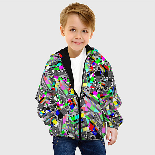 Детская куртка Экран профилактики / 3D-Черный – фото 4