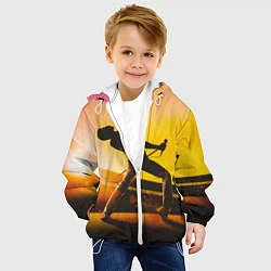 Куртка с капюшоном детская Bohemian Rhapsody, цвет: 3D-белый — фото 2