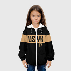 Куртка с капюшоном детская USYK, цвет: 3D-белый — фото 2