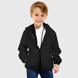 Куртка с капюшоном детская Агент 47, цвет: 3D-черный — фото 2