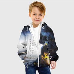 Куртка с капюшоном детская Death Stranding: Exclusive, цвет: 3D-белый — фото 2