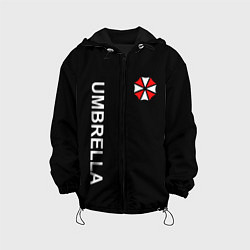 Куртка с капюшоном детская UMBRELLA CORP, цвет: 3D-черный