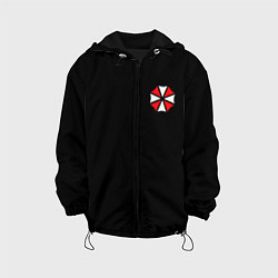 Куртка с капюшоном детская UMBRELLA CORP, цвет: 3D-черный