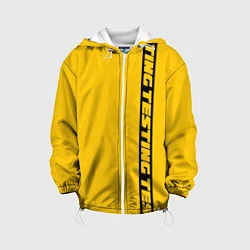 Куртка с капюшоном детская ASAP Rocky: Yellow Testing, цвет: 3D-белый