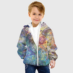 Куртка с капюшоном детская My Hero Academia абстракция, цвет: 3D-белый — фото 2