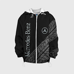 Куртка с капюшоном детская Mercedes AMG: Street Style, цвет: 3D-белый