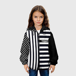 Куртка с капюшоном детская The Prodigy style, цвет: 3D-черный — фото 2
