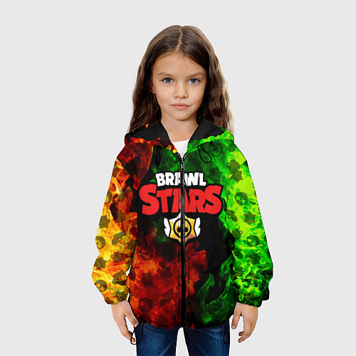 Детская куртка BRAWL STARS / 3D-Черный – фото 3