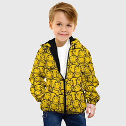 Куртка с капюшоном детская NIRVANA, цвет: 3D-черный — фото 2