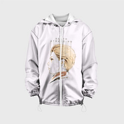 Куртка с капюшоном детская Death Stranding - Fragile, цвет: 3D-белый