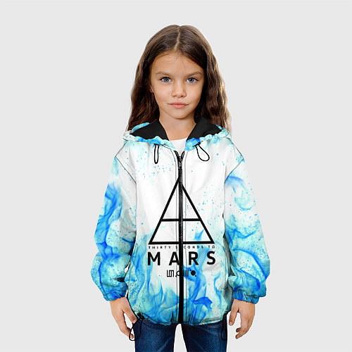 Детская куртка 30 SECONDS TO MARS / 3D-Черный – фото 3