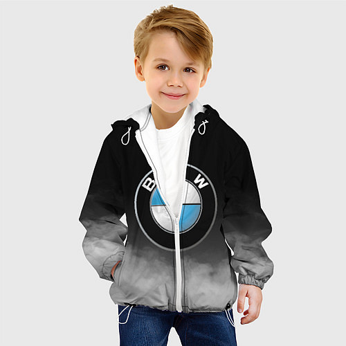 Детская куртка BMW / 3D-Белый – фото 4