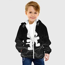 Куртка с капюшоном детская MONSTERCAT, цвет: 3D-белый — фото 2