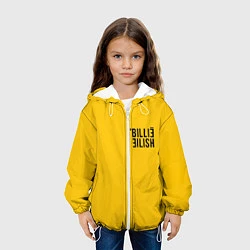 Куртка с капюшоном детская BILLIE EILISH: Reverse, цвет: 3D-белый — фото 2