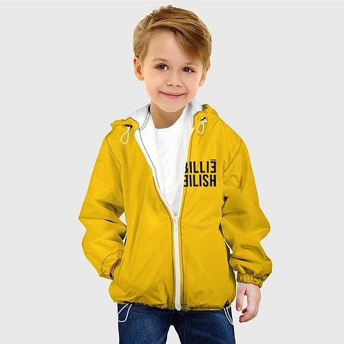 Детская куртка BILLIE EILISH: Reverse / 3D-Белый – фото 4