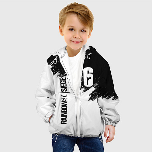 Детская куртка RAINBOW SIX SIEGE / 3D-Белый – фото 4