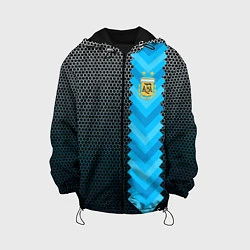 Куртка с капюшоном детская Аргентина форма, цвет: 3D-черный