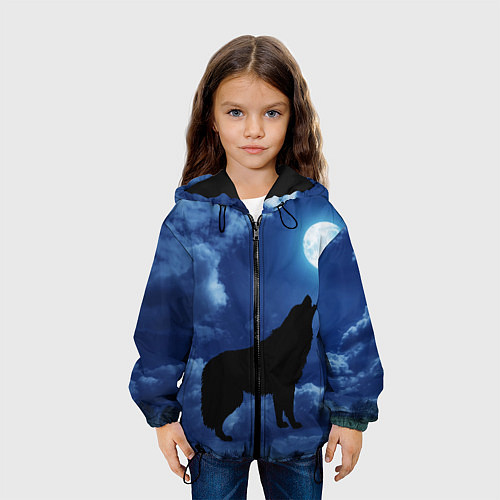 Детская куртка WOLF / 3D-Черный – фото 3