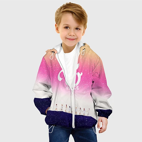 Детская куртка TWICE / 3D-Белый – фото 4
