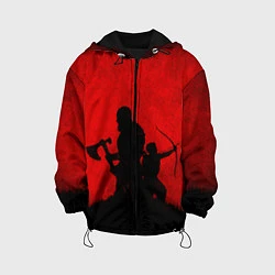 Куртка с капюшоном детская God of War, цвет: 3D-черный