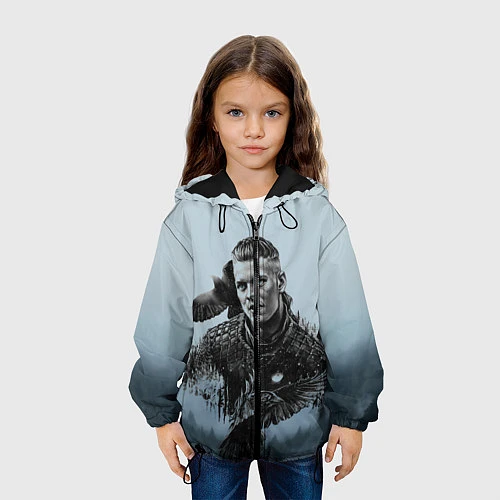 Детская куртка Vikings / 3D-Черный – фото 3