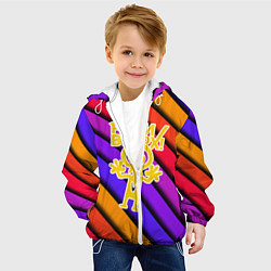 Куртка с капюшоном детская Руки Вверх, цвет: 3D-белый — фото 2