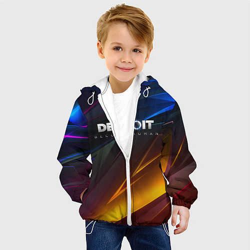 Детская куртка DETROIT BECOME HUMAN / 3D-Белый – фото 4