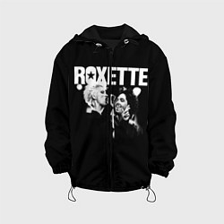 Куртка с капюшоном детская Roxette, цвет: 3D-черный