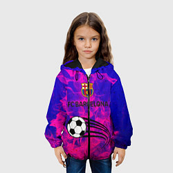 Куртка с капюшоном детская Барса, цвет: 3D-черный — фото 2