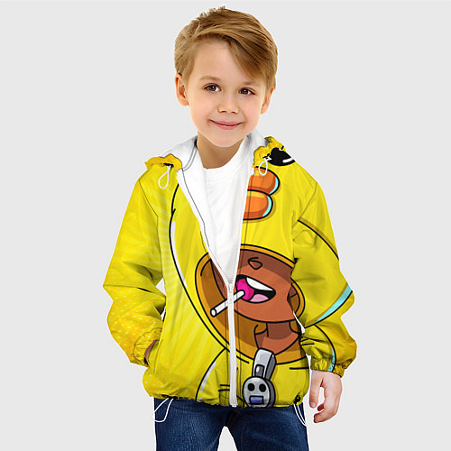 Детская куртка BRAWL STARS SALLY LEON / 3D-Белый – фото 4