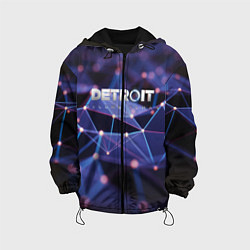 Куртка с капюшоном детская DETROIT:BECOME HUMAN 2019, цвет: 3D-черный