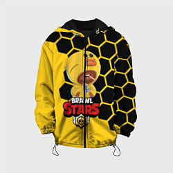 Куртка с капюшоном детская BRAWL STARS SALLY LEON, цвет: 3D-черный