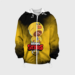 Куртка с капюшоном детская BRAWL STARS SALLY LEON, цвет: 3D-белый