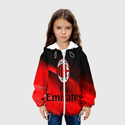 Куртка с капюшоном детская Милан, цвет: 3D-белый — фото 2