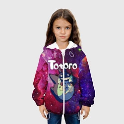 Куртка с капюшоном детская Totoro, цвет: 3D-белый — фото 2