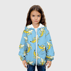 Куртка с капюшоном детская Banana art, цвет: 3D-белый — фото 2