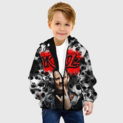 Куртка с капюшоном детская Князь, цвет: 3D-черный — фото 2