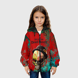 Куртка с капюшоном детская Five finger death punch, цвет: 3D-черный — фото 2