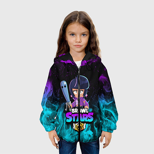 Детская куртка BRAWL STARS BIBI / 3D-Черный – фото 3