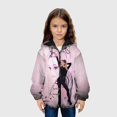 Детская куртка Ariana Grande / 3D-Черный – фото 3