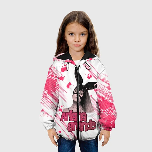 Детская куртка ARIANA GRANDE / 3D-Черный – фото 3