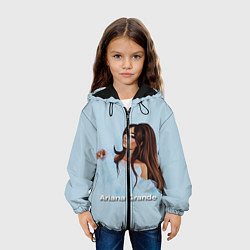 Куртка с капюшоном детская Ariana Grande Ариана Гранде, цвет: 3D-черный — фото 2