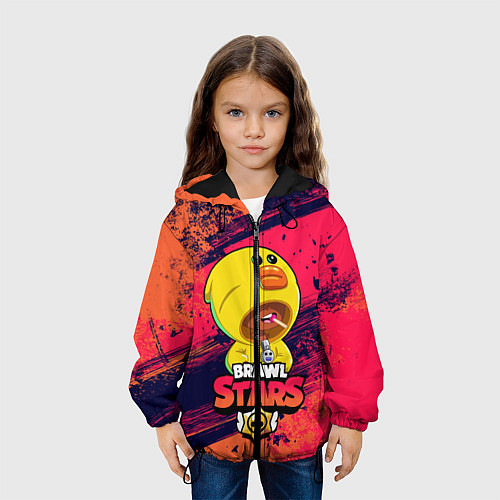 Детская куртка Brawl Stars SALLY LEON / 3D-Черный – фото 3
