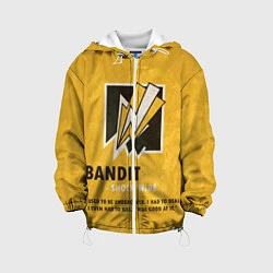 Куртка с капюшоном детская Bandit R6s, цвет: 3D-белый