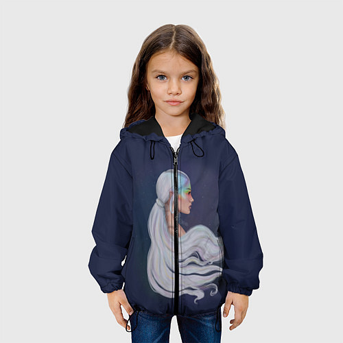 Детская куртка Ariana Grande Ариана Гранде / 3D-Черный – фото 3